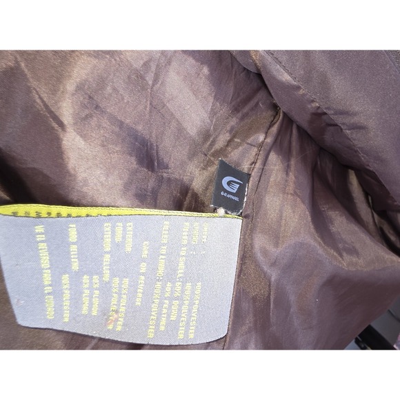 Kenneth Cole Reaction Brown  Down & Feather Filled Puffer Jacket Size M Womens - Picture 6 of 6